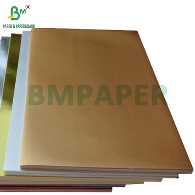 400 gm 425 gm cartão metálico de ouro para fazer caixa de embalagem