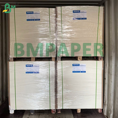 Papel de serviço alimentar revestido de PET branco para placas de papel resistentes à gordura