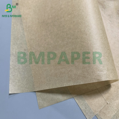 35 gm 45 gm Papel de pergaminho castanho não pegajoso