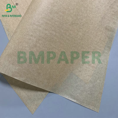 35 gm 45 gm Papel de pergaminho castanho não pegajoso