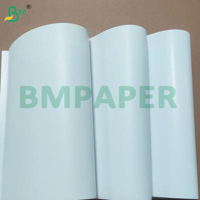 Folhas de papel de arte brilhante de 70 gm resistentes à água de um lado para rótulos