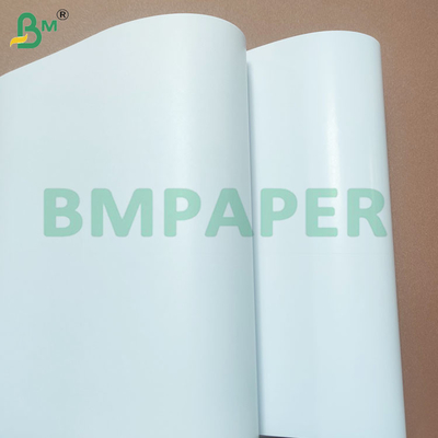 Folhas de papel de arte brilhante de 70 gm resistentes à água de um lado para rótulos