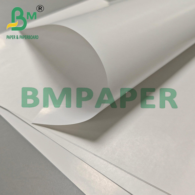 70g Superfície lisa de qualidade alimentar Papel de etiqueta brilhante de um lado Largura 86cm