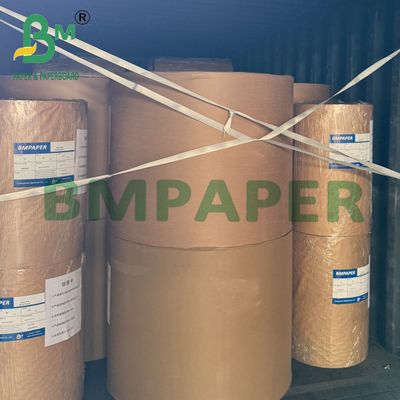 70g Superfície lisa de qualidade alimentar Papel de etiqueta brilhante de um lado Largura 86cm