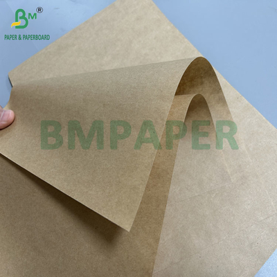 70 gramas 80 gramas Papel Kraft de cor marrom para sacos de embalagem de alimentos 700 mm 800 mm