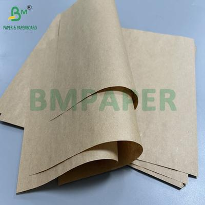 70 gramas 80 gramas Papel Kraft de cor marrom para sacos de embalagem de alimentos 700 mm 800 mm