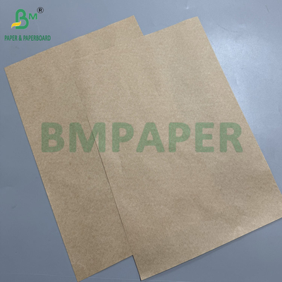 60gm Brown Kraft Greaseproof Paper Rolls For Fried Food Packaging Kit 7 Resistência ao óleo