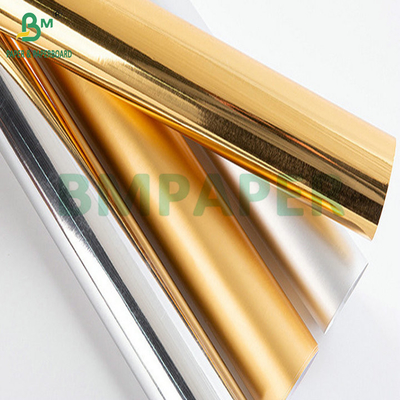 C1S 400gm 425gm Premium Gold Silver Cardstock para Fabricação de Caixa de Embalagem