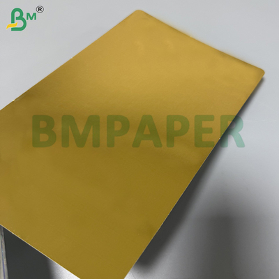 200g 250g Cartão Metálico Ouro 1 Lado Com Atrás Branco 70 X 100cm