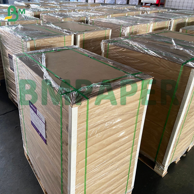 Papel kraft branco não branqueado de alta resistência de 60 gm para sacos de transporte de alimentos SOS