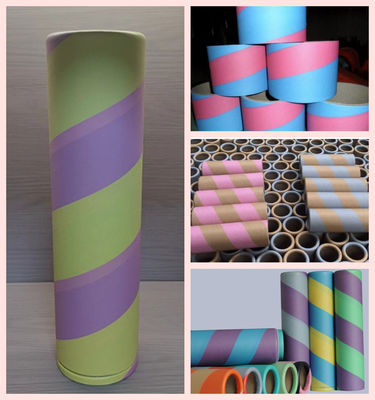 Papel Vegetal Colorido 40gsm - 100gsm para Tubos de Papel de Bobina