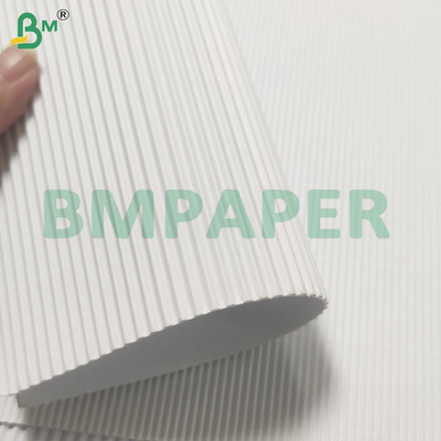 Folhas de Papelão Ondulado Branco de 3 Camadas 135+135+135gsm para Caixas de Pizza