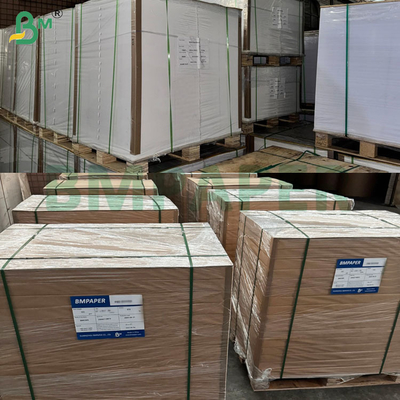 Papel Branco de Alta Resistência à Umidade (65 - 80 gsm) para Embalagens de Bebidas, Papel para Rótulo de Cerveja com Revestimento em uma Face
