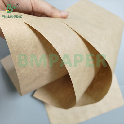 60gm de papel de graxa de qualidade alimentar castanho kit7 kit10 Embalho de hambúrgueres 40*60cm