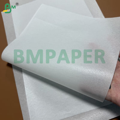 Papel para Forno a Vapor de Silicone Dupla Face 40gsm Branco Folhas Estendidas para Cozinhar