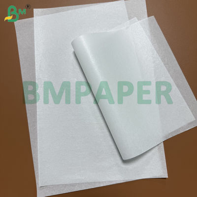 Papel para Forno a Vapor de Silicone Dupla Face 40gsm Branco Folhas Estendidas para Cozinhar