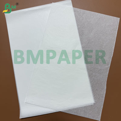 Papel para Forno a Vapor de Silicone Dupla Face 40gsm Branco Folhas Estendidas para Cozinhar