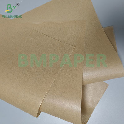 40 gm Papel de óleo de silicone branco castanho de qualidade alimentícia para forno 40 * 60cm