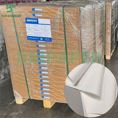 Papel anti-gordura para bandeja de bolo branco de 40 g/m² Papel fácil de deslizar para sobremesas