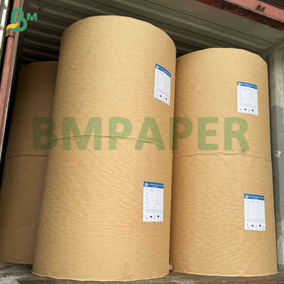 Papel de revestimento de aço inoxidável não branqueado à prova de umidade de 36 gm para produtos de vidro protetor