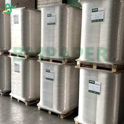 24 gm 28 gm Papel de embalagem de palha biodegradável branco