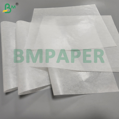 Papel revestido com cera translúcida de 25 gm para embalagens de sabão 75 x 100 cm Boa dureza
