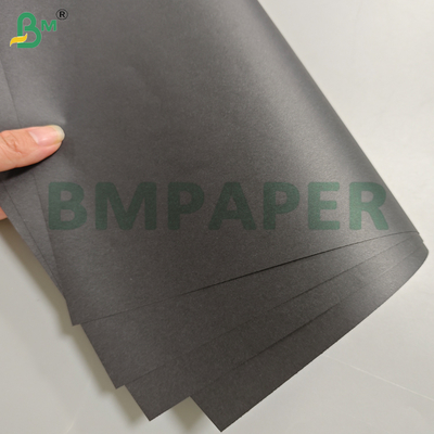 Rolos de Papel Kraft Preto Durável de 80Gsm para Fazer Sacolas de Compras