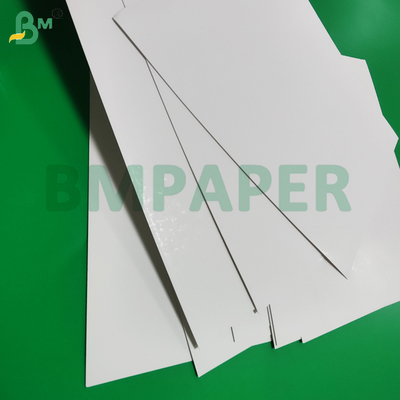 Cartão branco blister 325gsm para embalagem de eletrônicos, alta brancura, 22'' x 34''