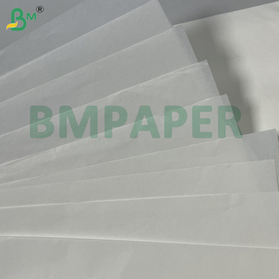 Embalagem de alimentos gordurosos de 35 gm Branco FReciclável Embalagem de hambúrgueres Embalagem de papel à prova de gordura Kit 7