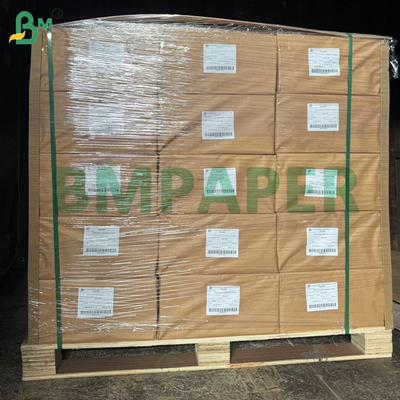 Folhas de papel branco para impressoras a jato de tinta de 8,5 "x 11" revestidas de um lado