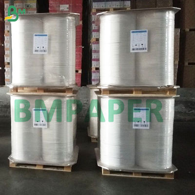 Single Color Two Color Printed Drinking Straw Wrapping Paper 24g 26g 28g