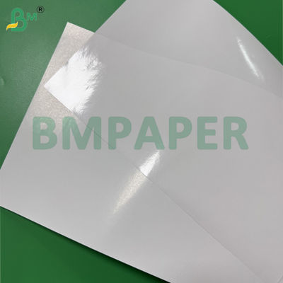 Papel de revestimento brilhante de 100 g+20 g PE C1S Papel laminado 1 folhas laterais 70x100cm
