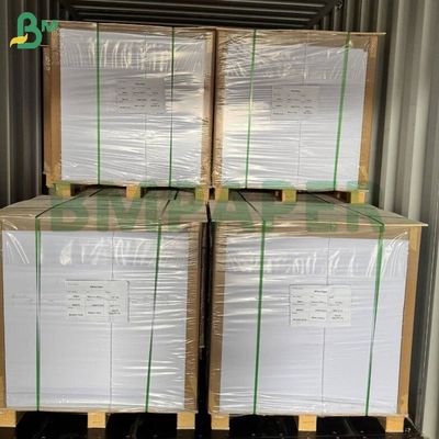 Papel de revestimento brilhante de 100 g+20 g PE C1S Papel laminado 1 folhas laterais 70x100cm