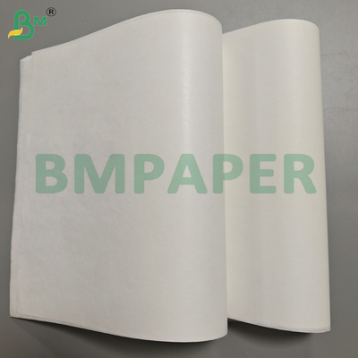 Folhas de papel kraft branco MG 35Gsm de lado brilhante para sacos de papel