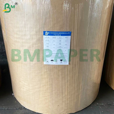 Folhas de papel kraft branco MG 35Gsm de lado brilhante para sacos de papel