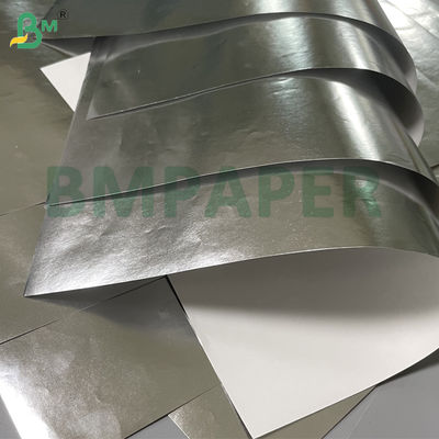 56gm Food Garde Prata Alumínio resistente a altas temperaturas - Papel revestido para embalagens de hambúrgueres
