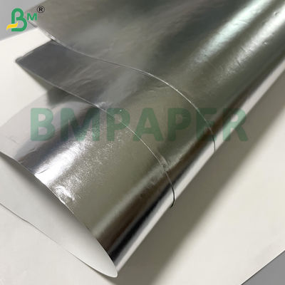 Papel de Alumínio para Fast Food 56gsm Prata com Selagem Térmica Eficiente