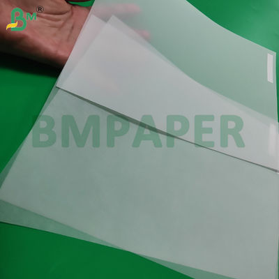 93 gm 110 gm Rolo de papel branco transparente para esboço 36' x 50m