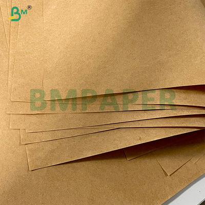 Papel Kraft Marrom Semi-Extensível Não Branqueado de 140g para Embalagem