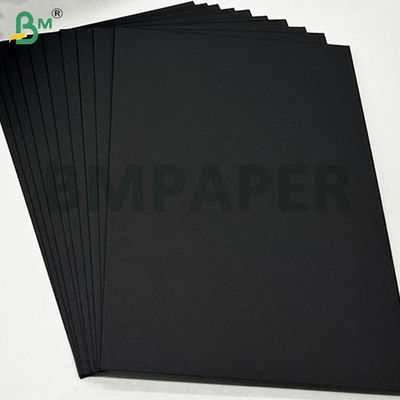 Papel Cartão Preto 180gsm 230gsm Para Etiqueta de Vestuário Boa Rigidez 70 x 100cm
