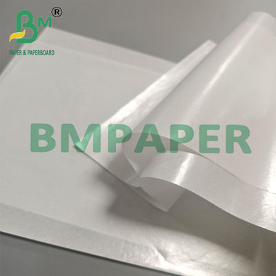 Papel Kraft Branco Laminado à Prova de Gordura 75gsm para Assar Alimentos 500x600mm