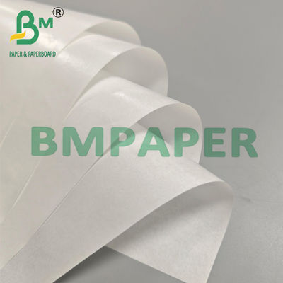 Papel Kraft Branco Laminado à Prova de Gordura 75gsm para Assar Alimentos 500x600mm