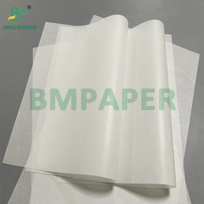 Papel Vegetal de Silicone Branco de Grau Alimentício 35gsm 40gsm Antiaderente para Cozinha