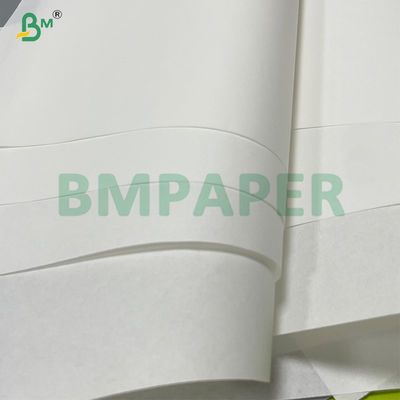 Papel de revestimento de vidro anti-gravura 36 gm 38 gm Branco para entrelaçamento de vidro