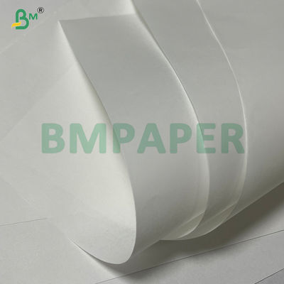 Papel de revestimento de vidro anti-gravura 36 gm 38 gm Branco para entrelaçamento de vidro