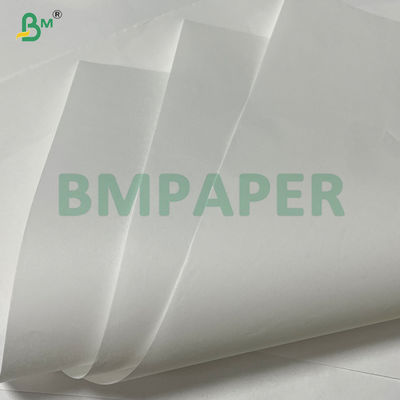 Papel de revestimento de vidro anti-gravura 36 gm 38 gm Branco para entrelaçamento de vidro