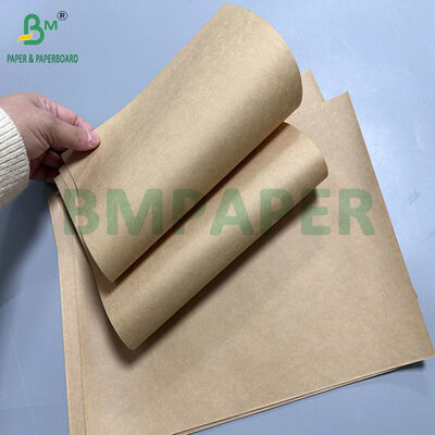 Saco de Papel Kraft Natural 70gsm 80gsm Para Sacolas de Compras 26 x 34 polegadas