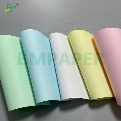 50-80GSM Papel NCR sem carbono de alta cópia 80GSM Branco / Azul / Rosa / Verde