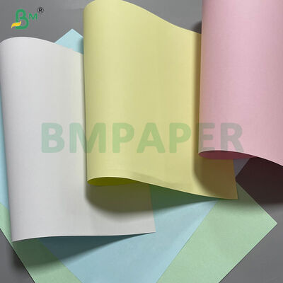 50-80GSM Papel NCR sem carbono de alta cópia 80GSM Branco / Azul / Rosa / Verde