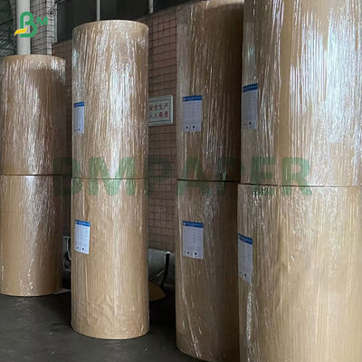 40 gm + 10 gm Papel revestido em PE brilhante mono-lateral à prova de óleo para embalagens de alimentos